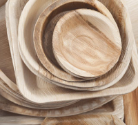 Palm Leaf & Bagasse Tableware