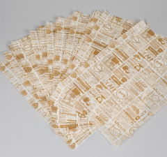 Go Eat Yellow Greaseproof Paper