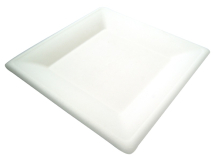 10in Square Bagasse Plate