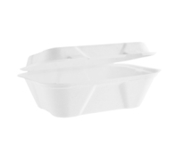 7x5in Bagasse Clamshell