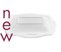 Size 3 Bagasse Gourmet Lid Size 3 Bagasse Gourmet Lid
