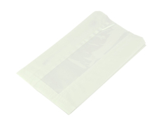 White Glassine Natureflex Window Hot Bag