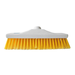 Yellow Hygiene Broom Head 12Inch