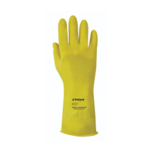Medium Yellow PVC Gloves (8)