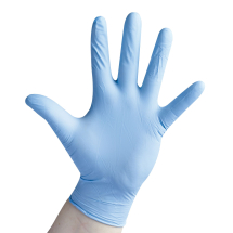 Medium Blue Nitrile Gloves