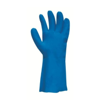 Blue Medium PVC Gloves (8)