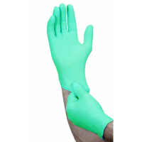 Small Green PVC Gloves (7)