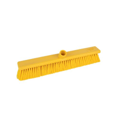 18Inch Yellow Stiff Broomhead