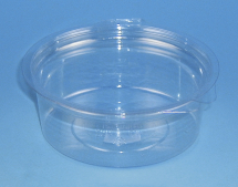 250cc Round Hinged Olipack Container 250cc Round Hinged Olipack Container