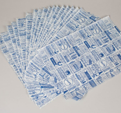 Go Eat Blue Greaseproof Paper
