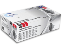 Large White Powderfree Nitrile Examination Gloves Large White Powderfree Nitrile Examination Gloves