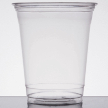 12oz Clear Plastic RPET Cups