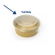 Clear Domed Lid to Fit 500ml, 750ml & 1000ml Kraft Salad Bowl Clear Domed Lid to Fit 500ml, 750ml & 1000ml Kraft Salad Bowl