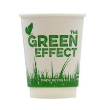 12oz Green Effect Compostable Double Wall Cup