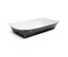 Tapered Tray Black Std 190/223x85x45mm
