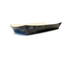 Tapered Tray Black Lrg 246/280x106x45mm