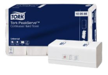 Tork PeakServe Continuous Hand Towel 1 Ply White 410 Sheets
