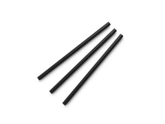 200mmx6mm Black BIO Jumbo Straws