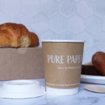 7oz White Paper Cup Single Wall