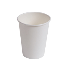 7oz White Paper Cup Single Wall