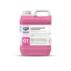 KM Reload No 1 - Sanitiser Degreaser Concentrate 4 x 2ltr