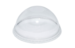aGD 10/12oz rPET Domed (No Hole) Lid