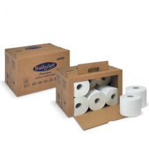 2ply Plastic Free Boxed Toilet Roll (12x500 sheets)