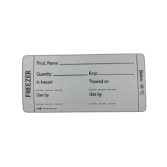 Freezer Label 500 Labels