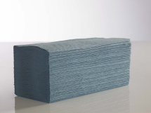 1ply Blue Z/fold handtowels 250x210mm 1ply Blue Z/fold handtowels 250x210mm