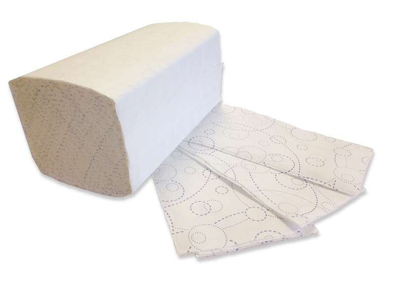 2ply White Interfold Hand Towel