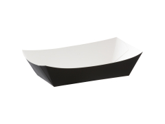 Large Black Meal Tray