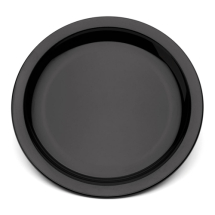 17cm Black Plastic Plate