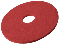 17Inch Red DynaCross Floor Maintenance Pads - Polishing