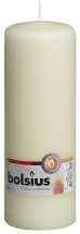 200x68mm Bolsius Professional Ivory Pillar Candles