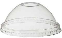 16/21oz Domed Lid with Hole