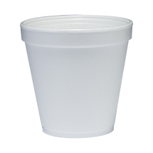 16oz Dart Polystyrene Squat Food Container