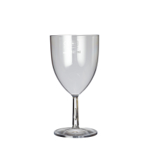 Reusable Plastic Wine Glass 125ml