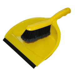 Yellow Dustpan And Brush Set