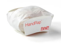 White Bagel with Paper White Bagel with Paper