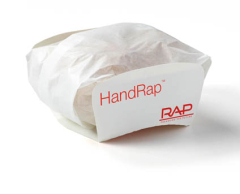 White Bagel with Paper