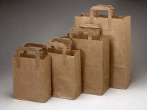 Large Kraft Carrier Bag Large Kraft Carrier Bag