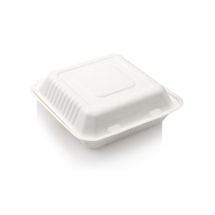 9x8inch Bagasse Lunch Box
