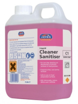 C1 Liquid Cleaner Sanitiser 2x2ltr