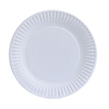 White Paper Plate 6inch
