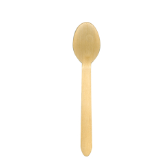Wooden Dessert Spoon