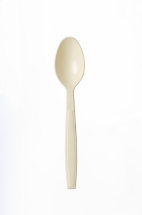 Go-Pak Heavy Weight Champagne Plastic Dessert Spoon