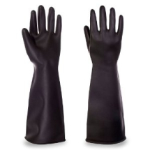 Large Black Gauntlet Glove