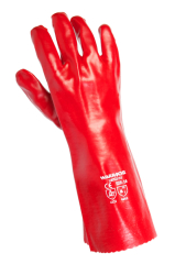 Red Gauntlet Glove 10Inch