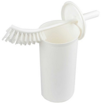 Fully Enclosed Straight Brush Holder Fully Enclosed Straight Brush Holder