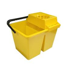 Yellow Double Dolly Bucket